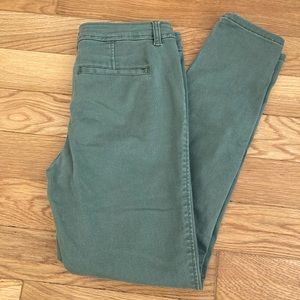 🎀LIKE NEW! Market & Spruce Stitch Fix olive green chino slacks